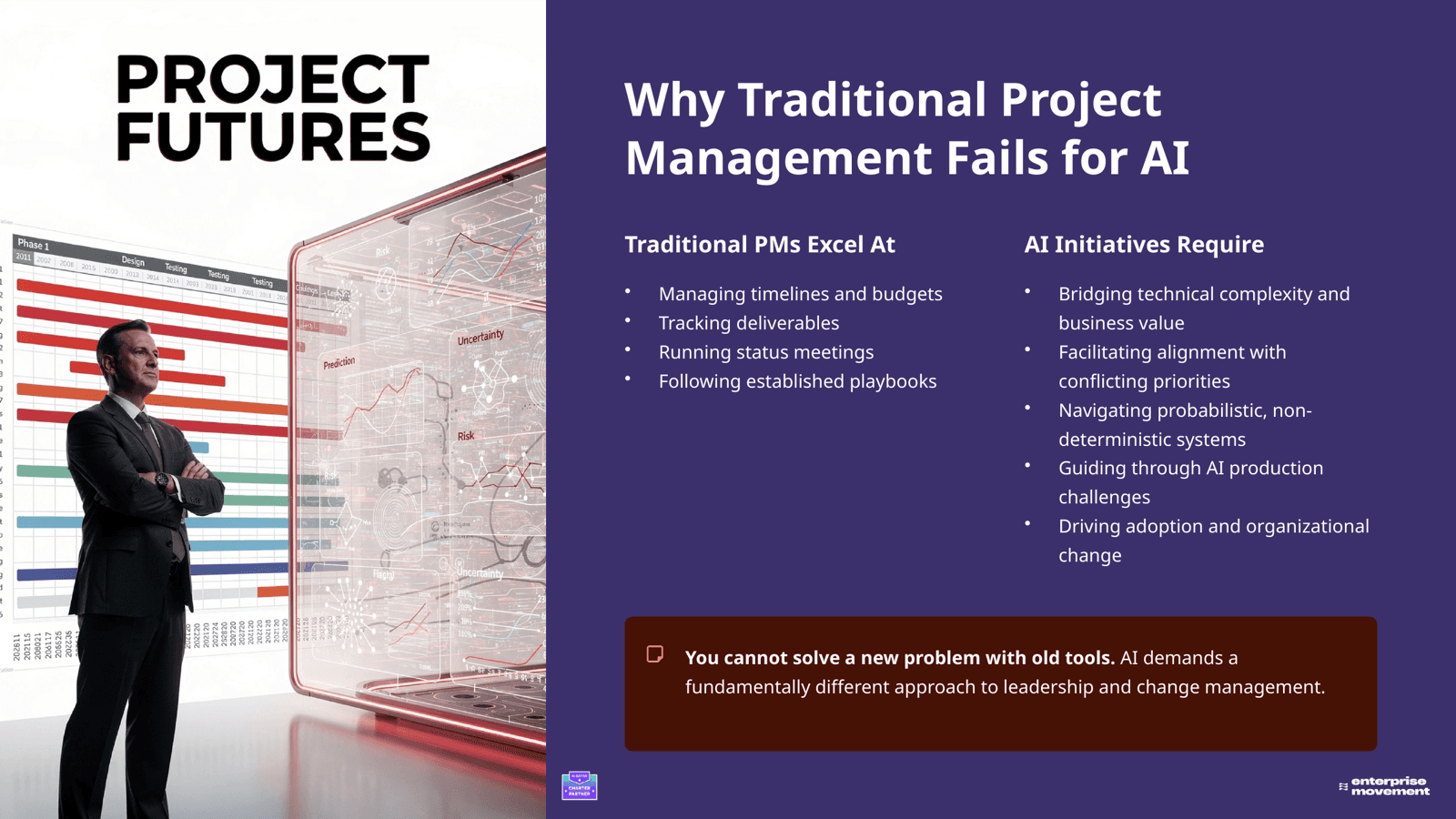 Why Traditional Project Management Fails for AI Initiatives